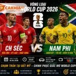 Soi Kèo Bóng Đá CH Séc vs Nam Phi, 23h00 Ngày 18/6/2026
